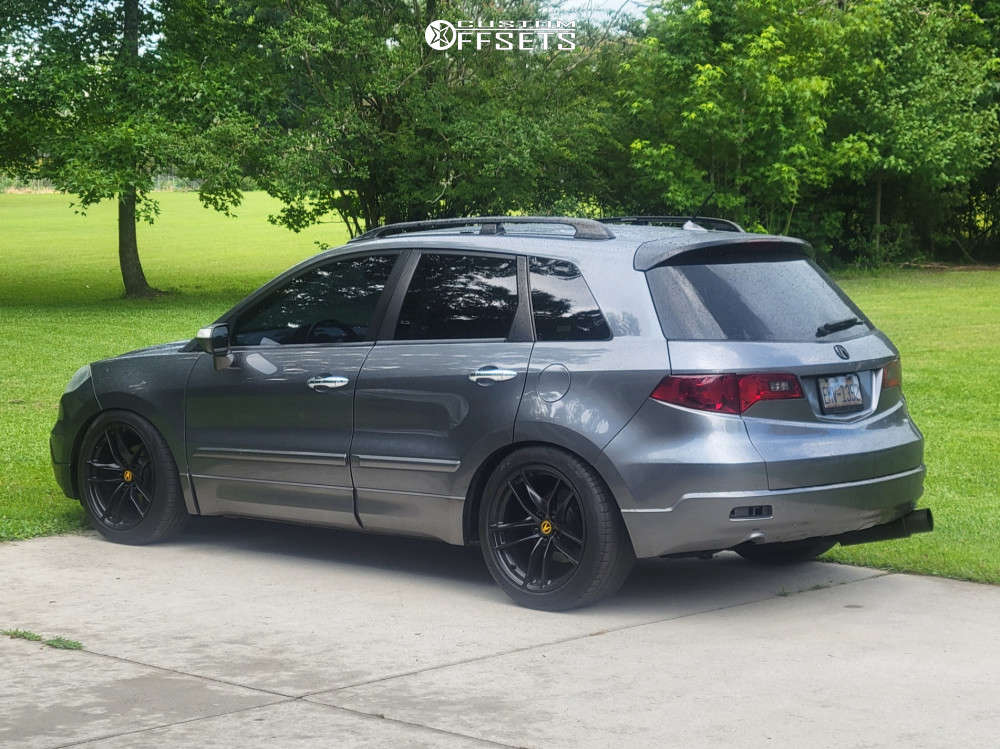 2008 Acura RDX with 19x9 32 OEM Wheels A91 and 245/45R19 Otani Kc2000 and  Coilovers | Custom Offsets
