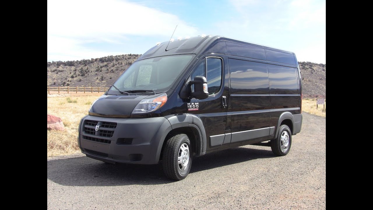 2014 Ram ProMaster Cargo Van Up Close & Personal Review - YouTube