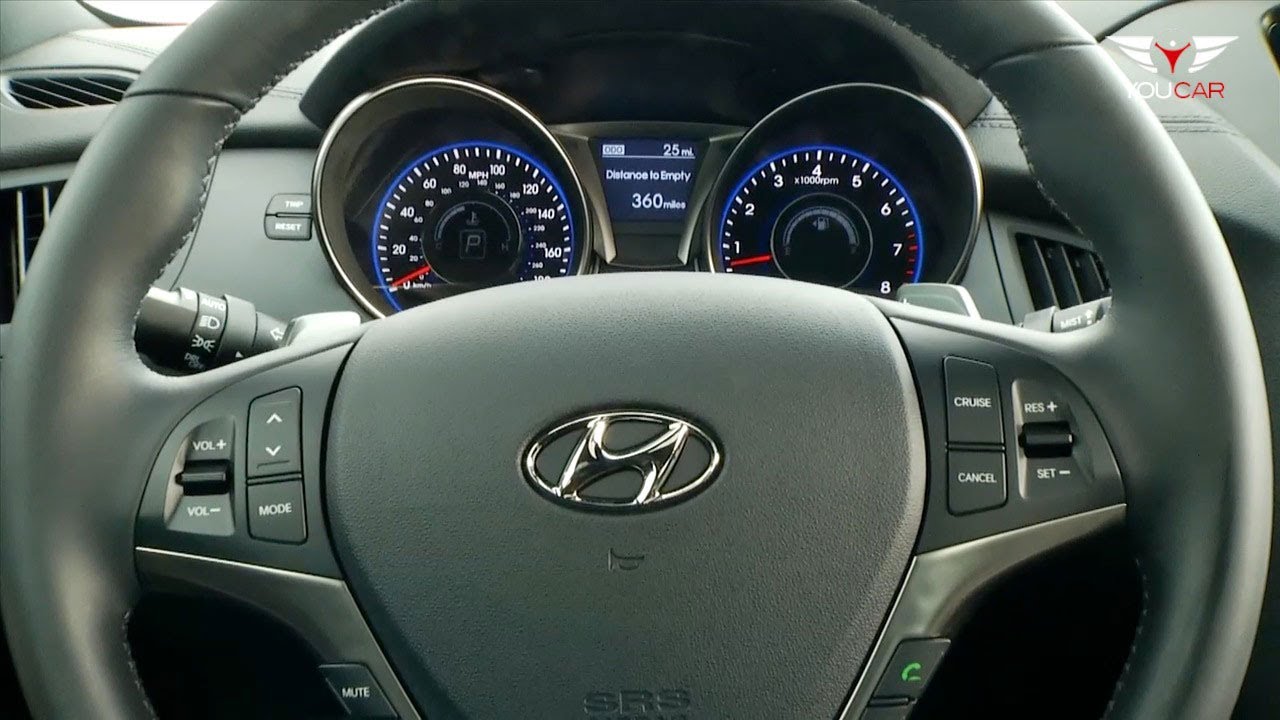 2013 Hyundai Genesis Coupe INTERIOR - YouTube