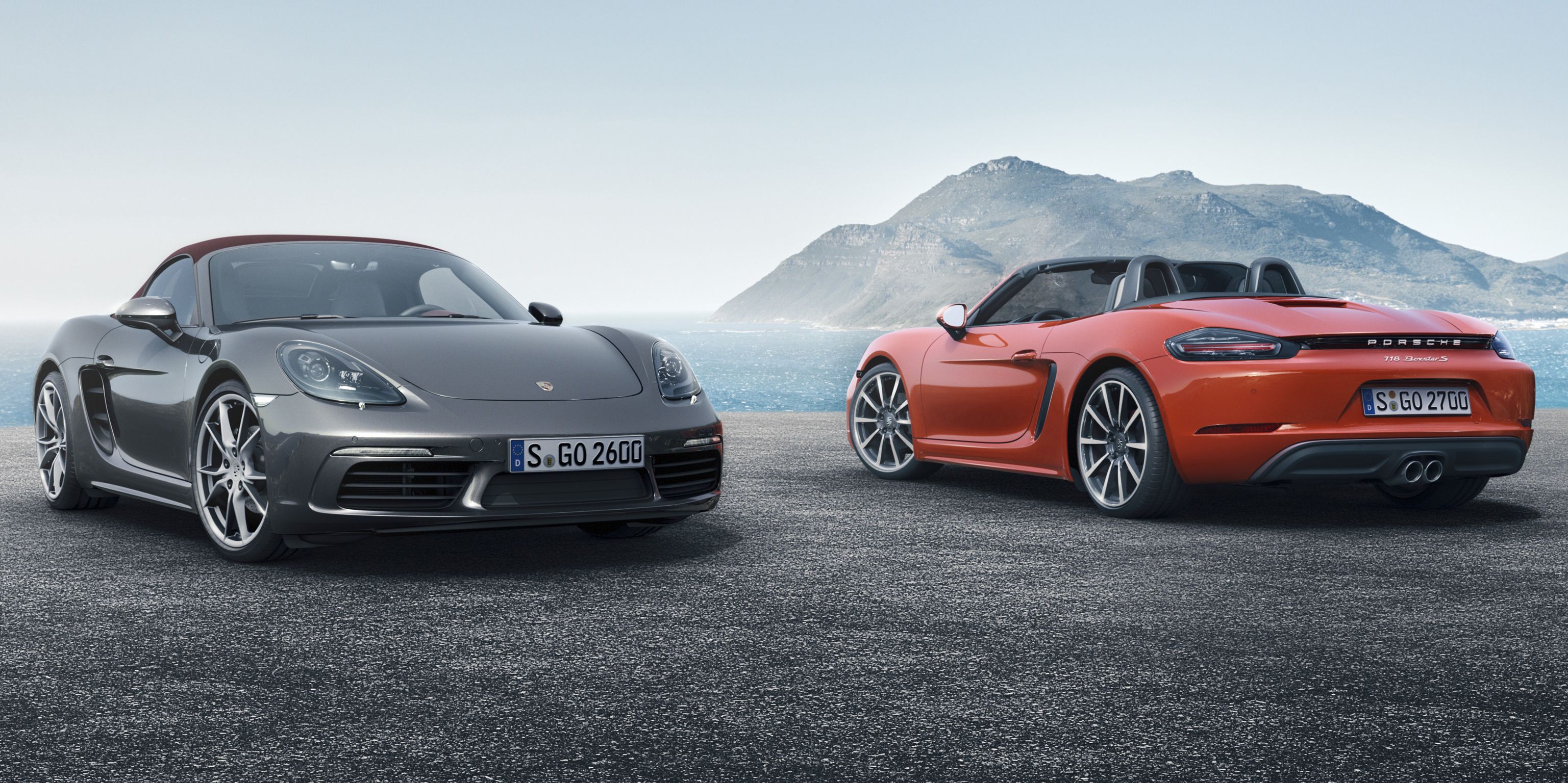 2017 Porsche 718 Boxster and Boxster S: Here They Are, Officially