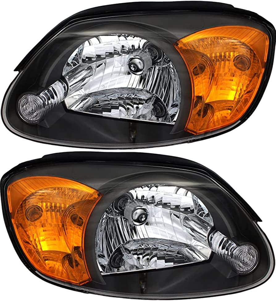 Amazon.com: Gold Shrine For Hyundai Accent Headlights Lamps Set 2003 2004  2005 2006 Halogen Driver and Passenger Side : Everything Else