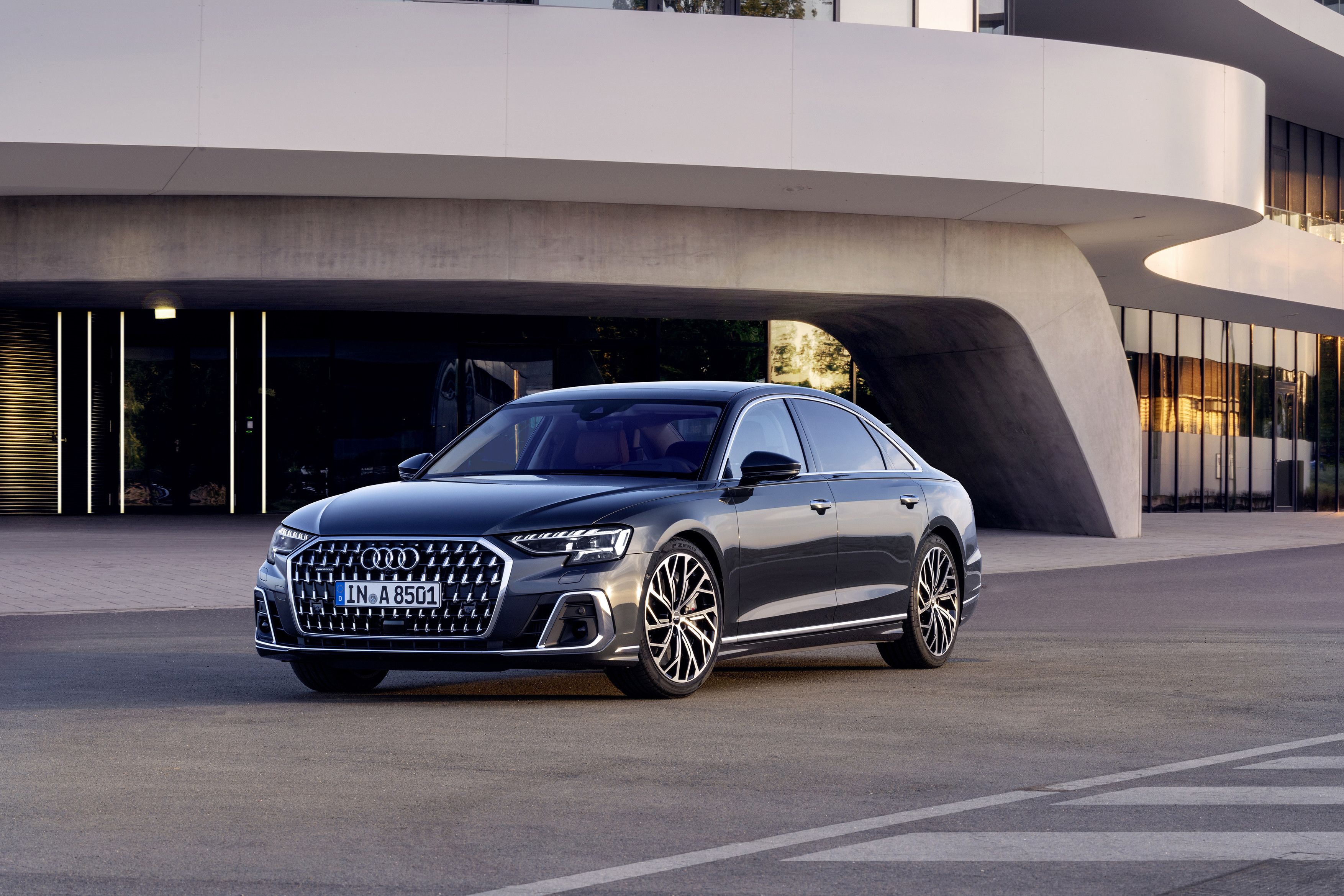 2022 Audi A8 Debuts Its Freshened Look