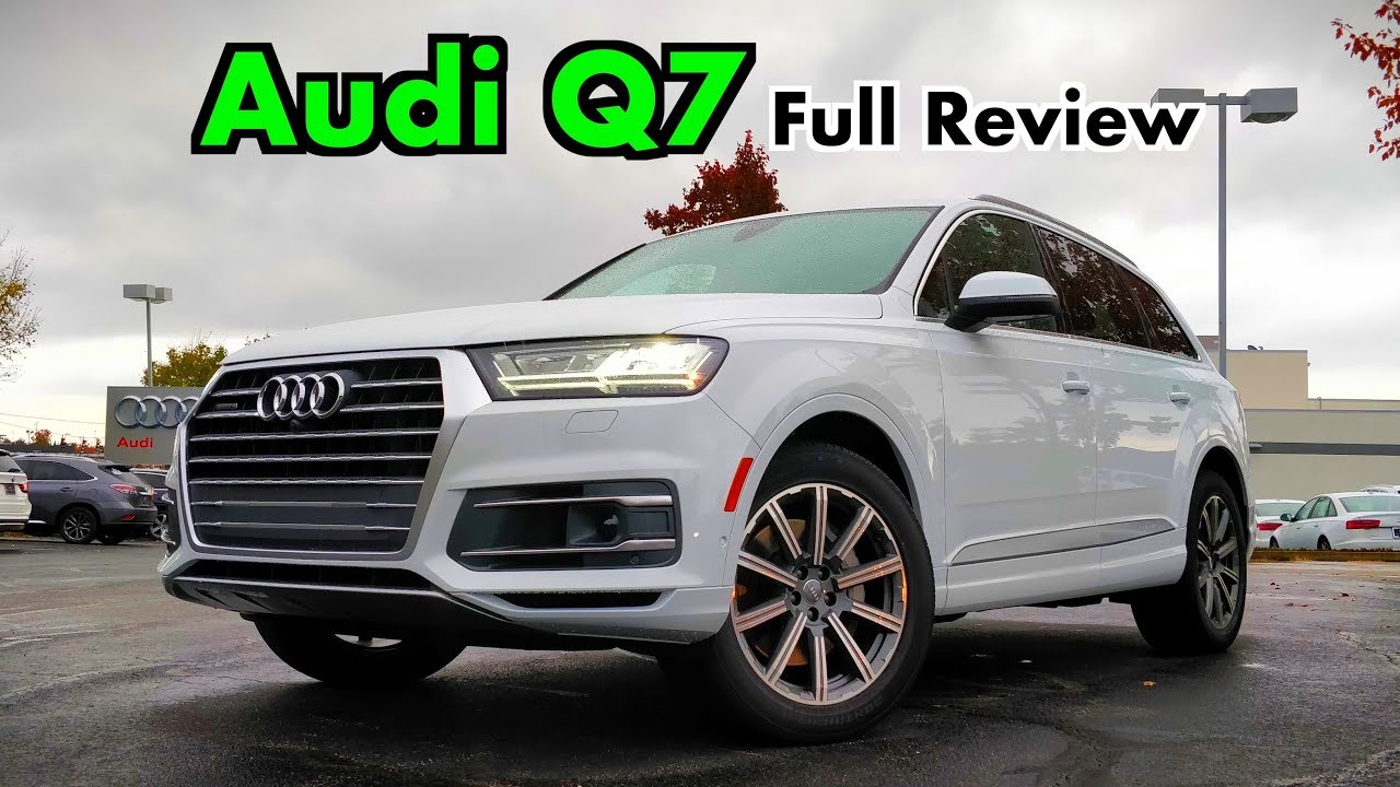 2019 Audi Q7: FULL REVIEW + DRIVE | A Few Changes to the Best-Driving  Three-Row! - YouTube