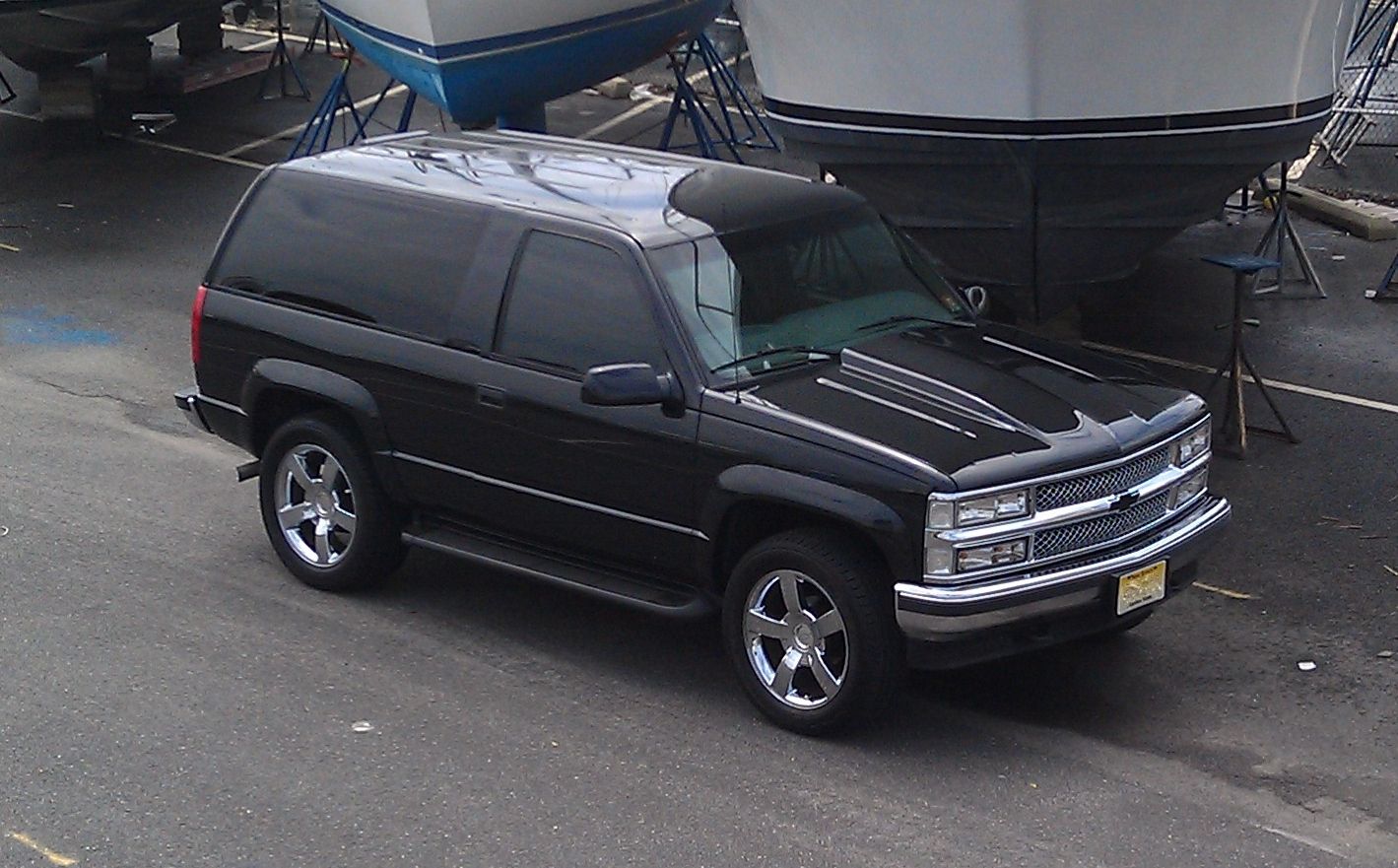 My '98 2-Door Tahoe | Chevy tahoe, Chevrolet tahoe, Chevy trucks