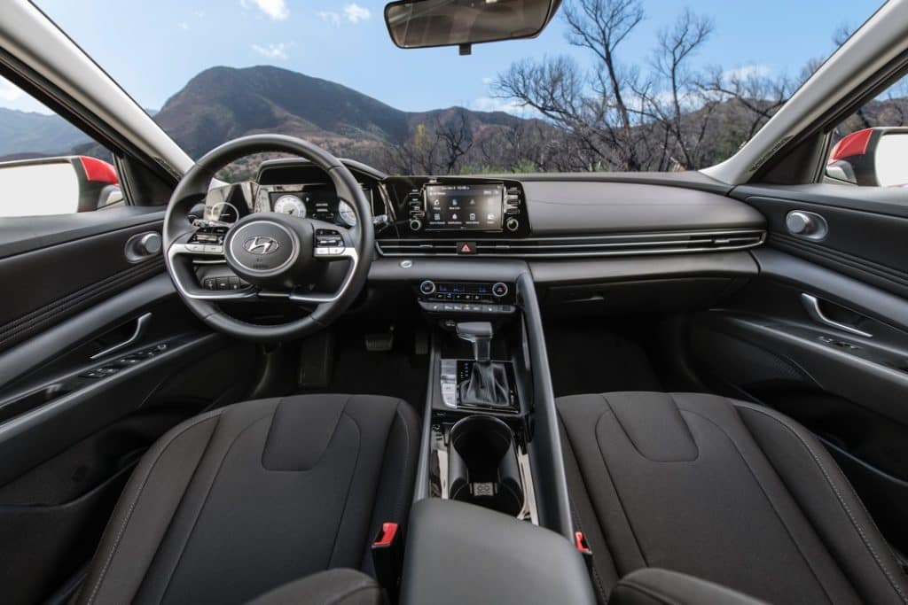 Hyundai Elantra nNmed Best 10 Interiors - Compact Sedan