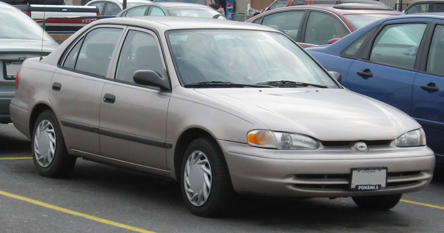 1998 Chevrolet Prizm Base - Sedan 1.8L Manual