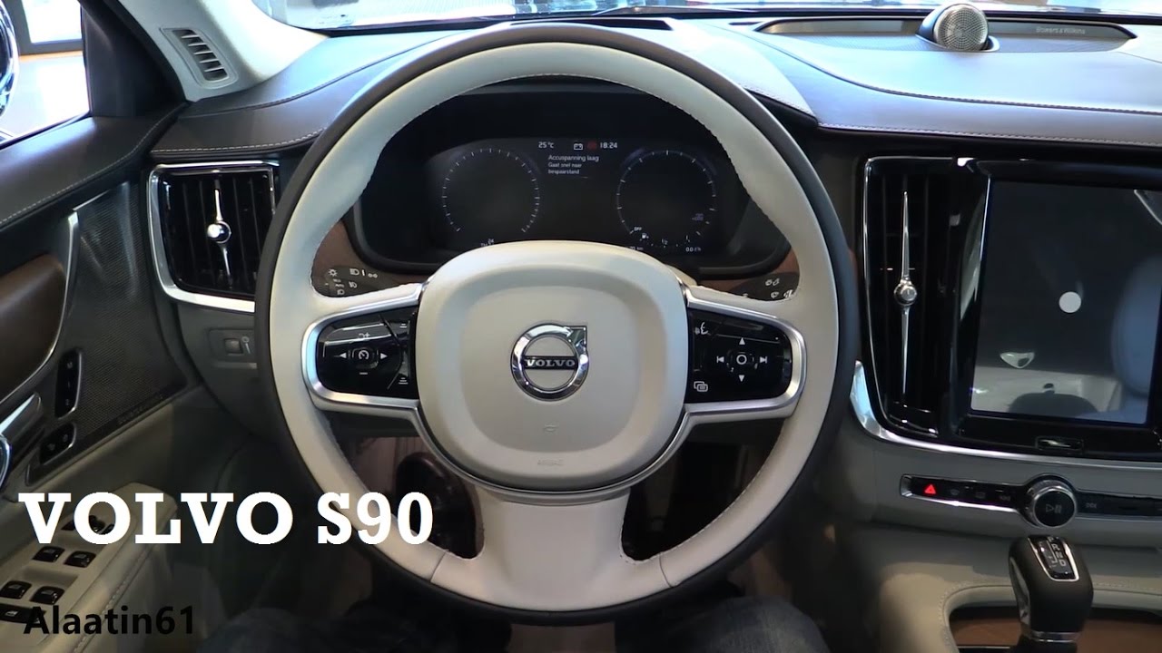 Volvo S90 2018 interior Review - YouTube