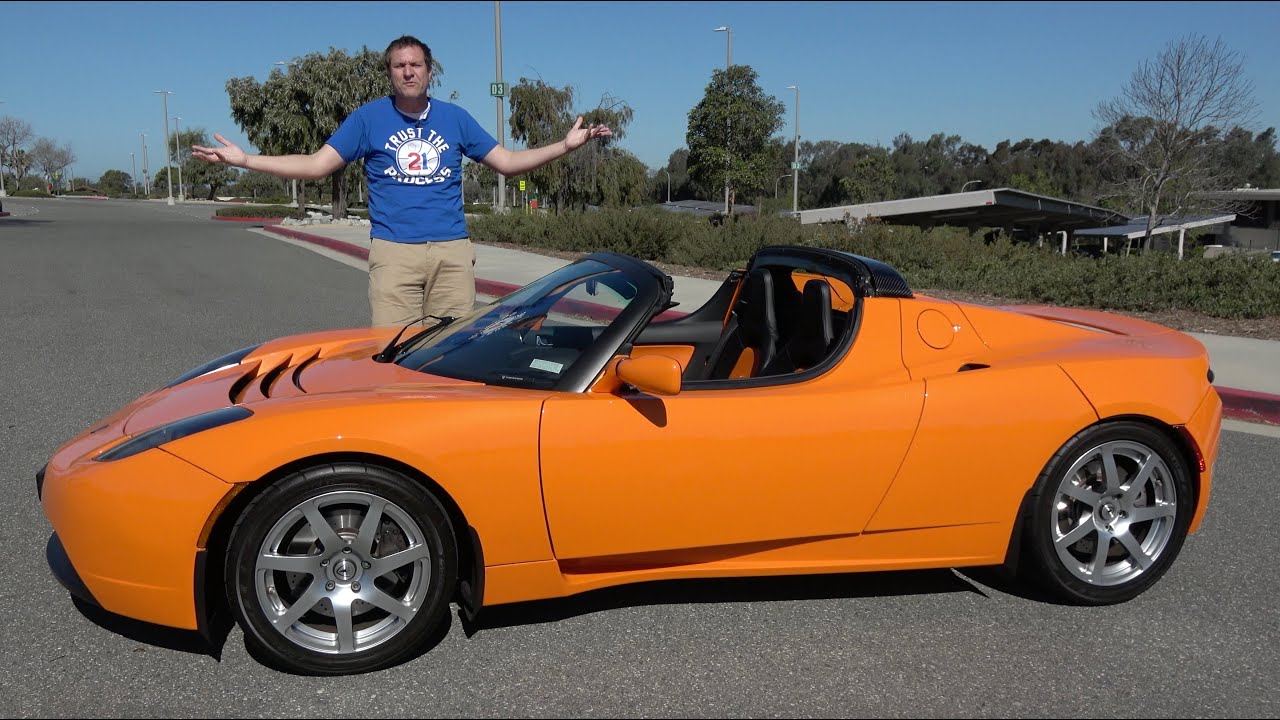 The 2008 Tesla Roadster Is the Cool Tesla Before Tesla Was Cool - YouTube