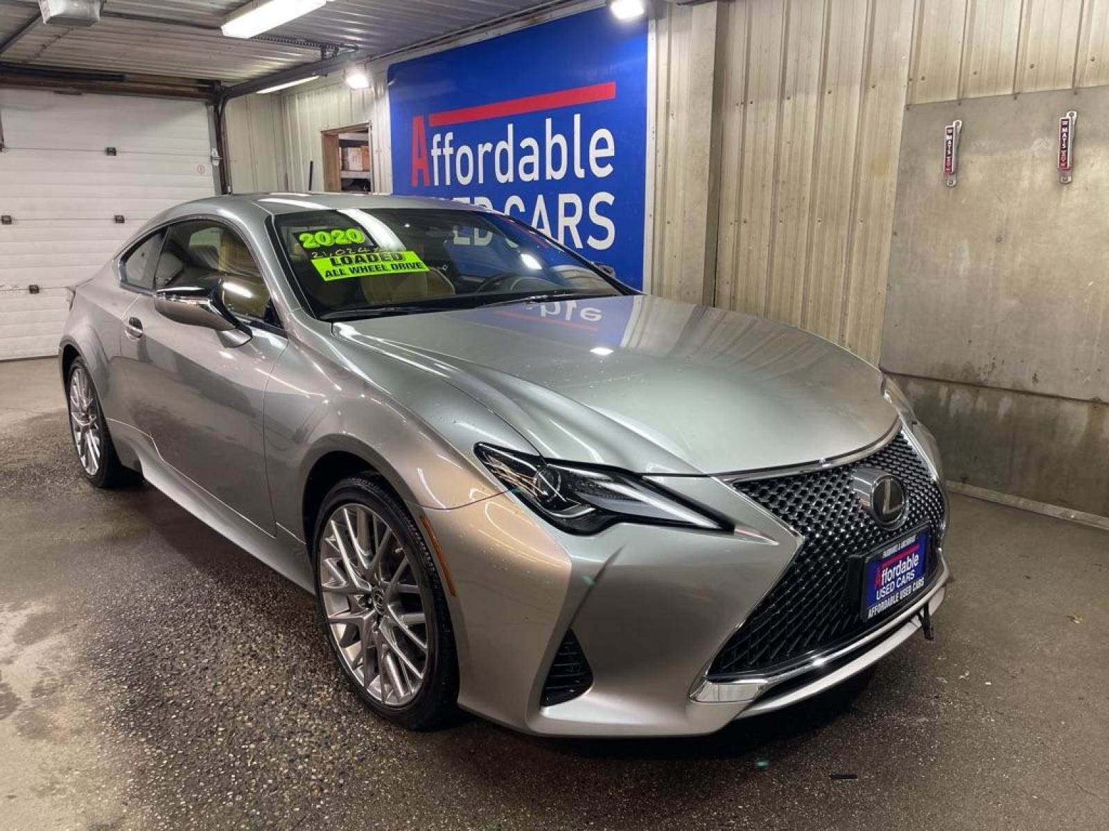 Affordable Used Cars, Fairbanks - 2020 LEXUS RC 2DR