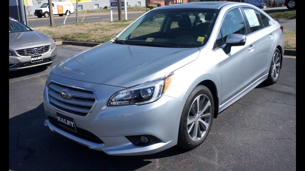 SOLD* 2016 Subaru Legacy 2.5i Limited Walkaround, Start up, Tour and  Overview - YouTube