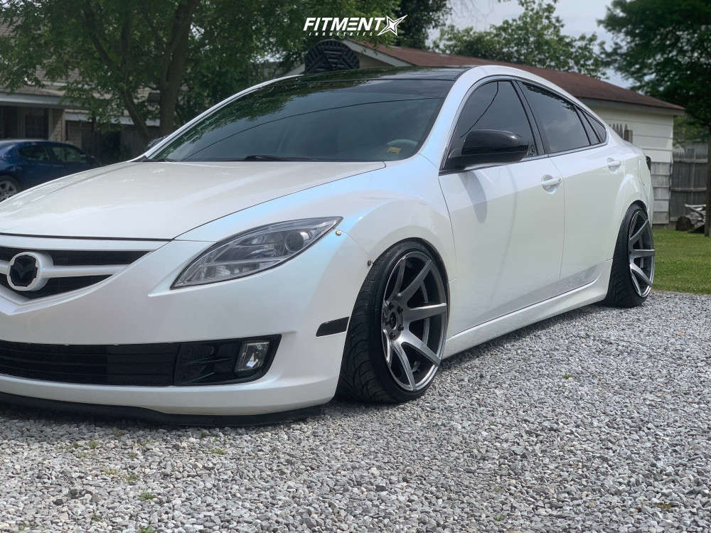2009 Mazda 6 S with 18x9.5 7Twenty Style 55 and Federal 225x35 on Coilovers  | 1692118 | Fitment Industries