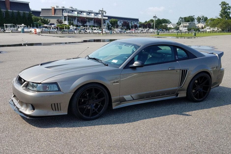 For Sale: 2002 Ford Mustang Saleen S-281SC (#43, Mineral Gray, modified,  supercharged 4.6L V8, 5-speed, 9K miles) — StangBangers | 2002 ford mustang,  Ford mustang saleen, Ford mustang