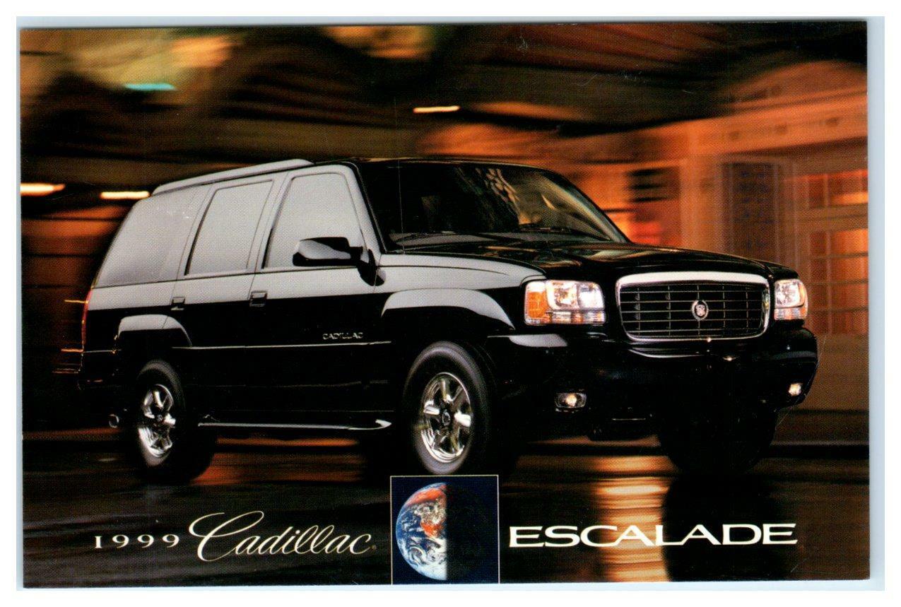 Automobile Advertising 1999 CADILLAC ESCALADE Black Car 4"x6" Postcard |  eBay