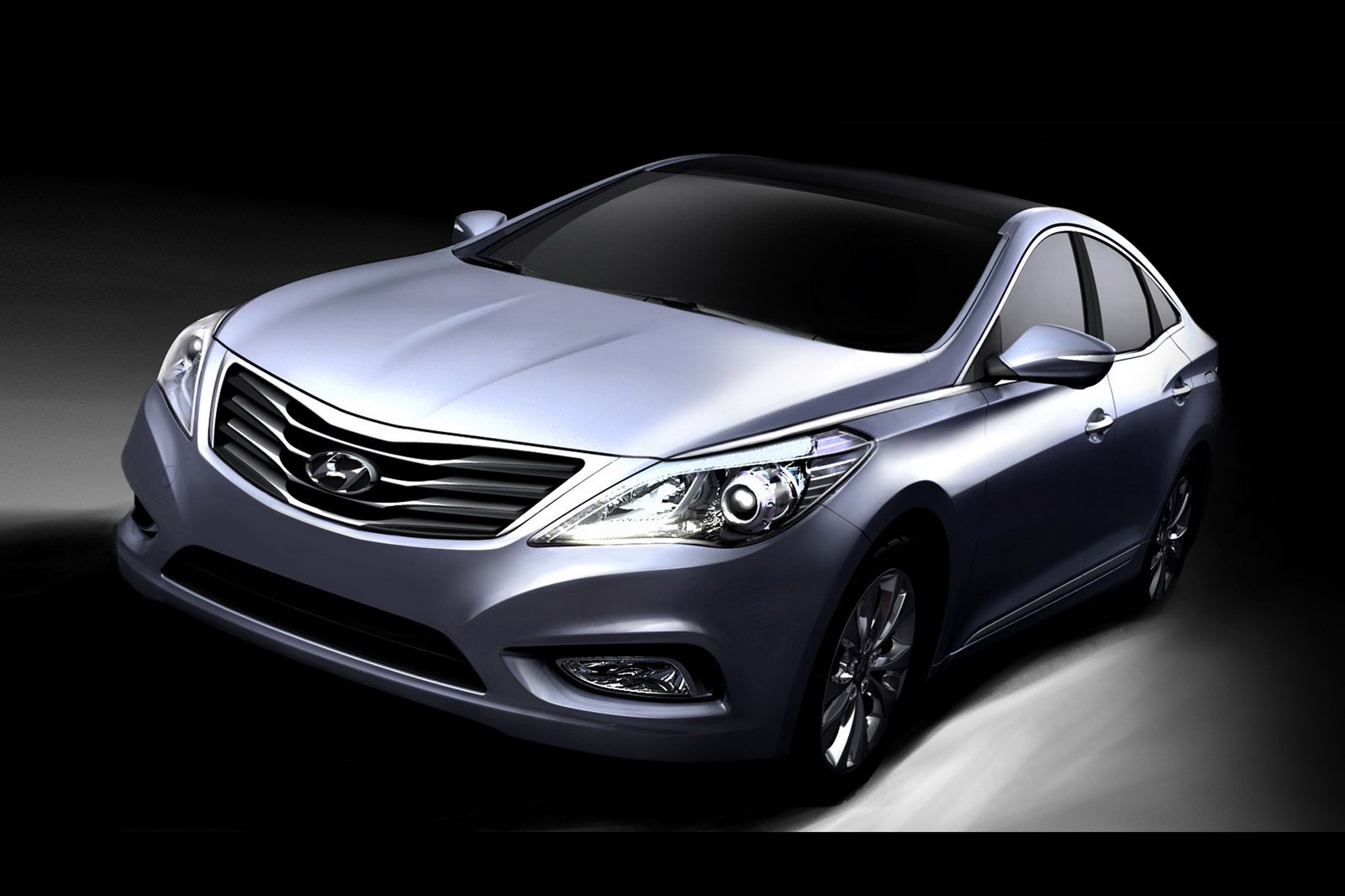 Hyundai Azera teased in sketches - debut next year? - paultan.org