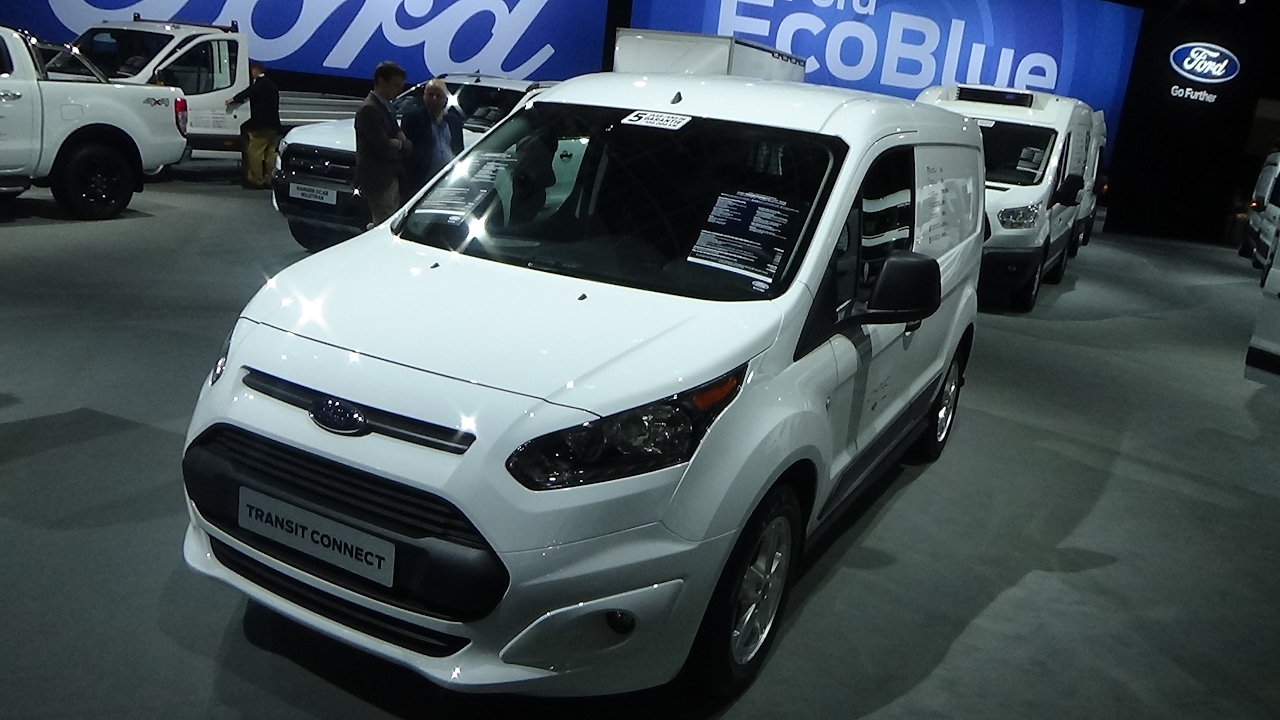 2017 Ford Transit Connect L1 T200 Trend - Exterior and Interior - Auto Show  Brussels 2017 - YouTube