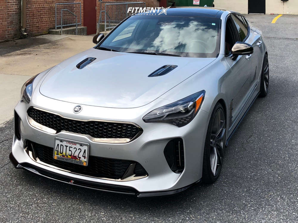 2018 Kia Stinger GT1 with 20x9 Niche Vosso and Toyo Tires 245x35 on  Lowering Springs | 1235848 | Fitment Industries
