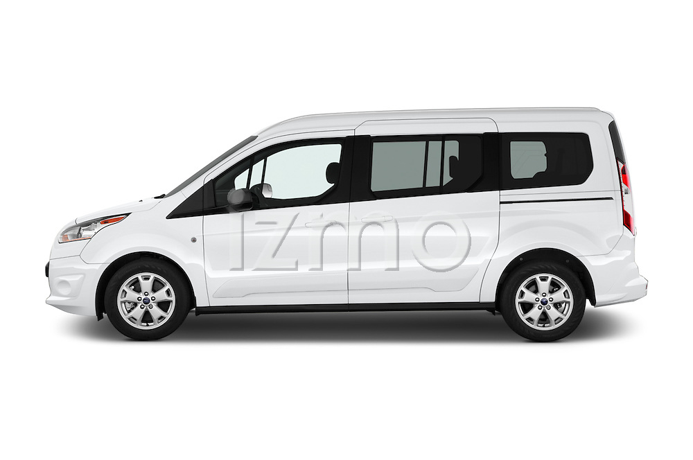 2016 Ford Transit-Connect XLT-LWB 5 Door mini MPV Side View Car Pics |  izmostock