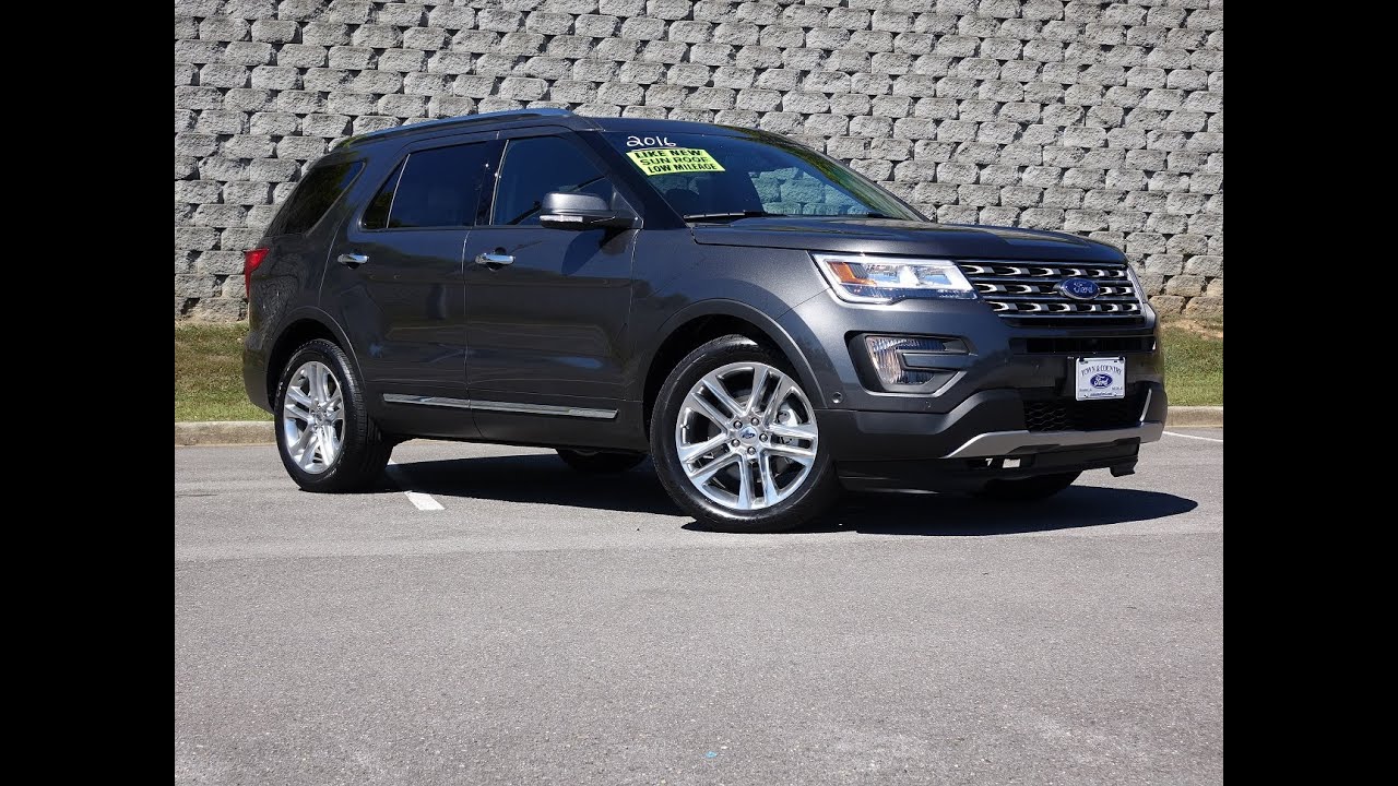 2016 Ford Explorer Limited - Review, Walkaround - YouTube