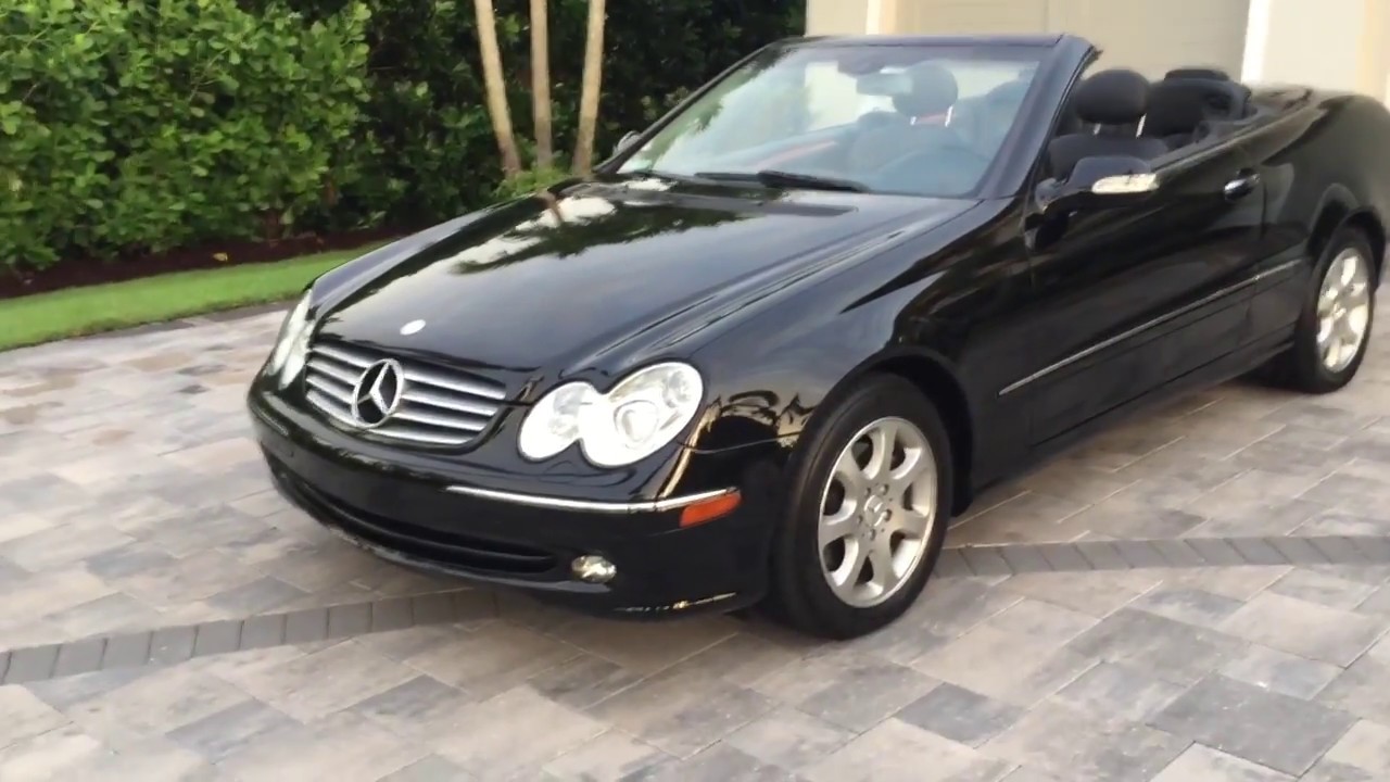 2004 Mercedes Benz CLK320 Convertible Review and Test Drive by Bill - Auto  Europa Naples - YouTube