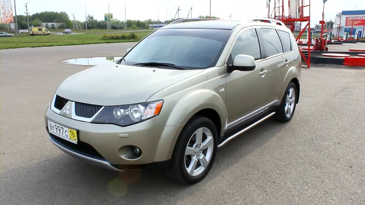 2008 Mitsubishi Outlander XL 3.0. Start Up, Engine, and In Depth Tour. -  YouTube
