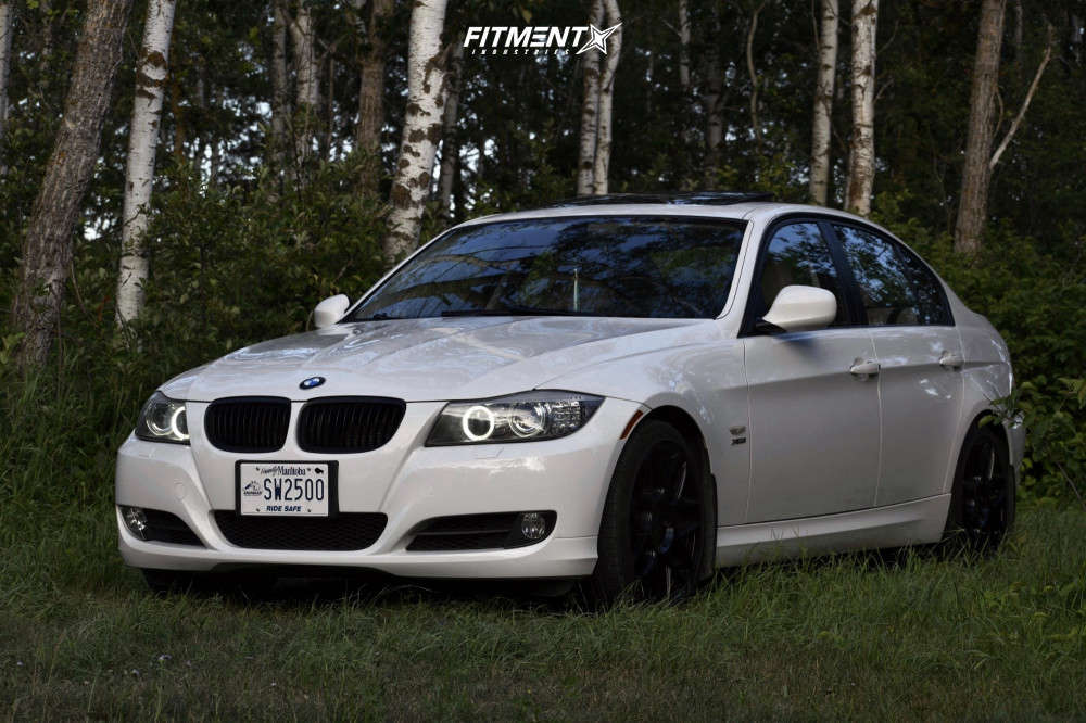 2009 BMW 328i XDrive Base with 18x8.5 Superspeed SS03 and Goodyear 245x35  on Stock Suspension | 1370093 | Fitment Industries
