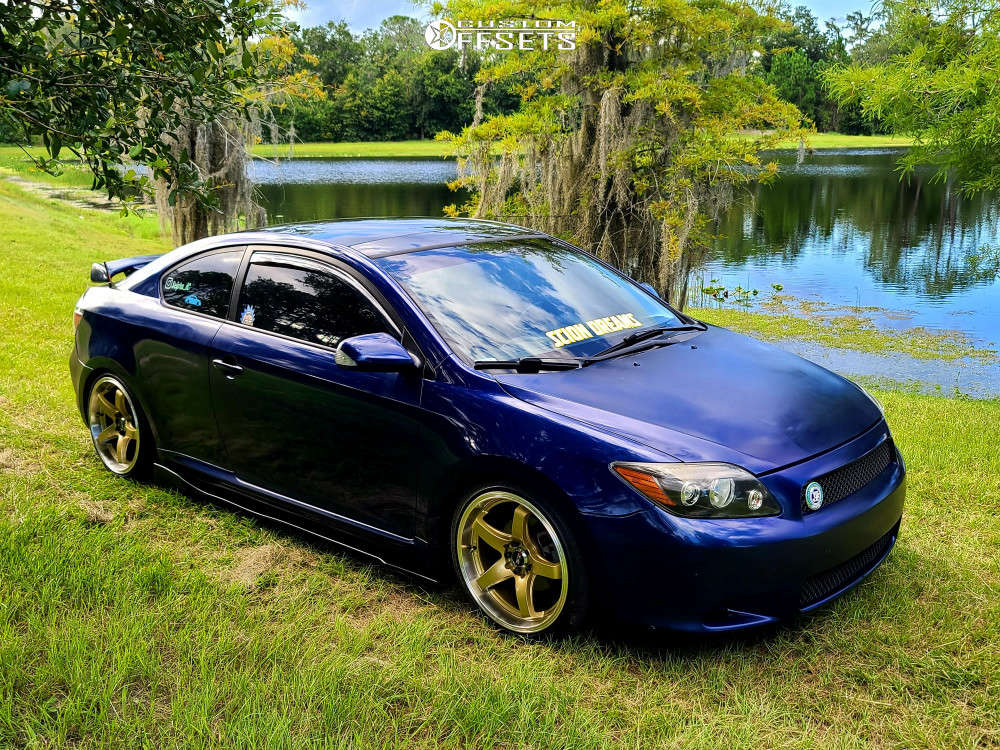 2008 Scion TC with 18x8.5 35 XXR 555 and 215/40R18 Westlake Sa07 and  Coilovers | Custom Offsets