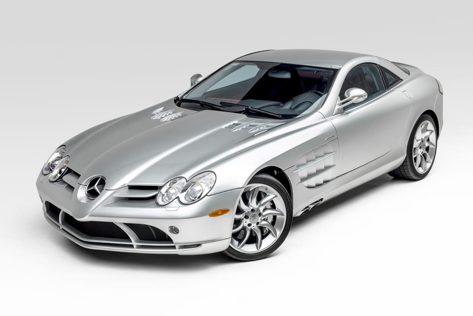 2005 Mercedes-Benz SLR McLaren Receives $360,000 USD Bid | Hypebeast