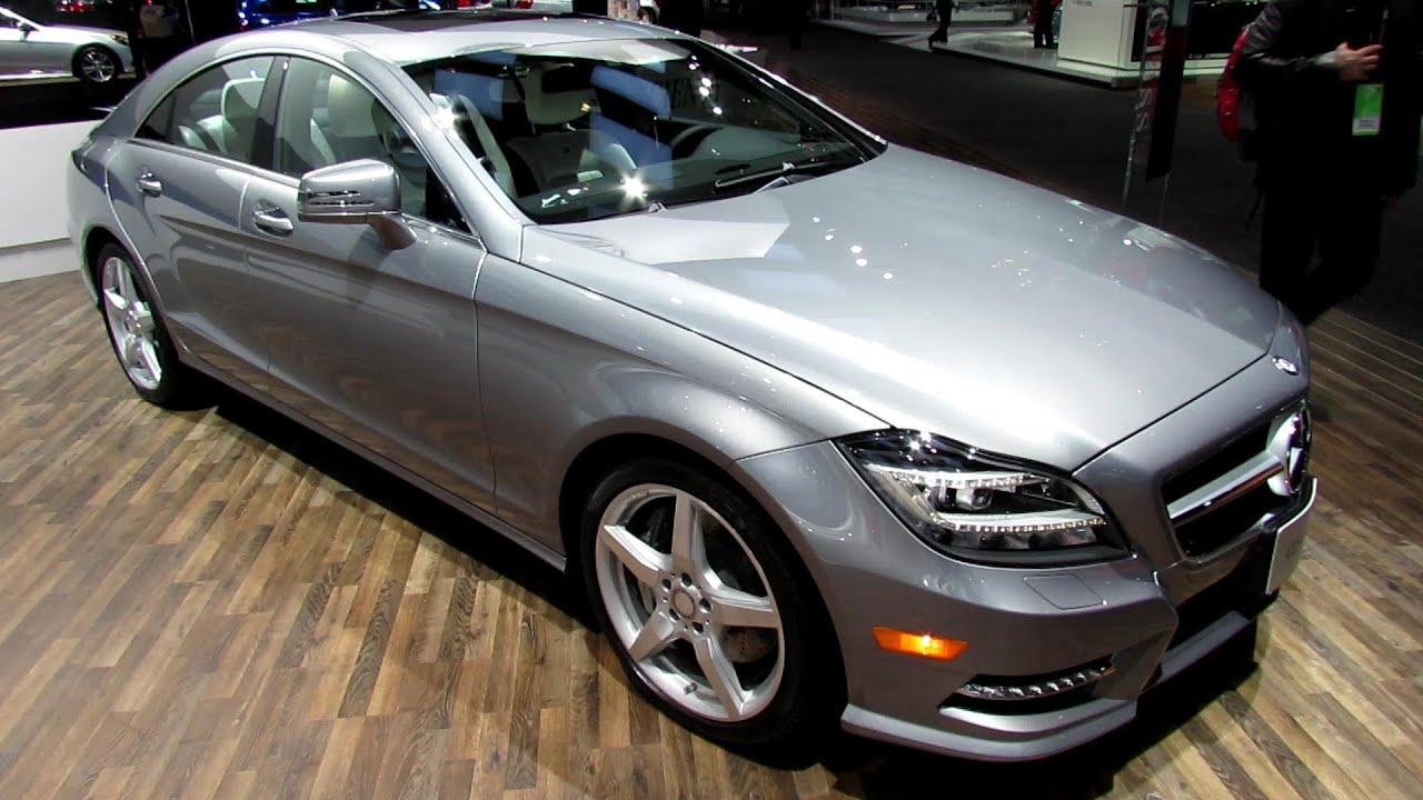 2013 Mercedes-Benz CLS550 4matic - Exterior and Interior Walkaround - 2013  Detroit Auto Show - YouTube