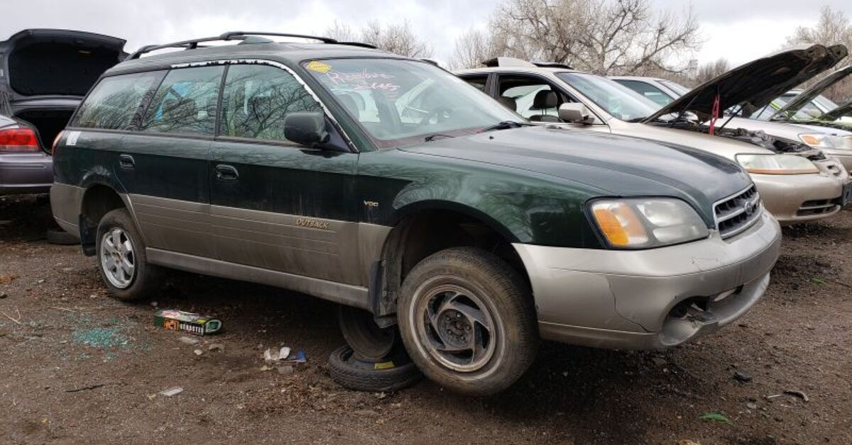 Junkyard Find: 2001 Subaru Legacy Outback VDC Wagon | The Truth About Cars