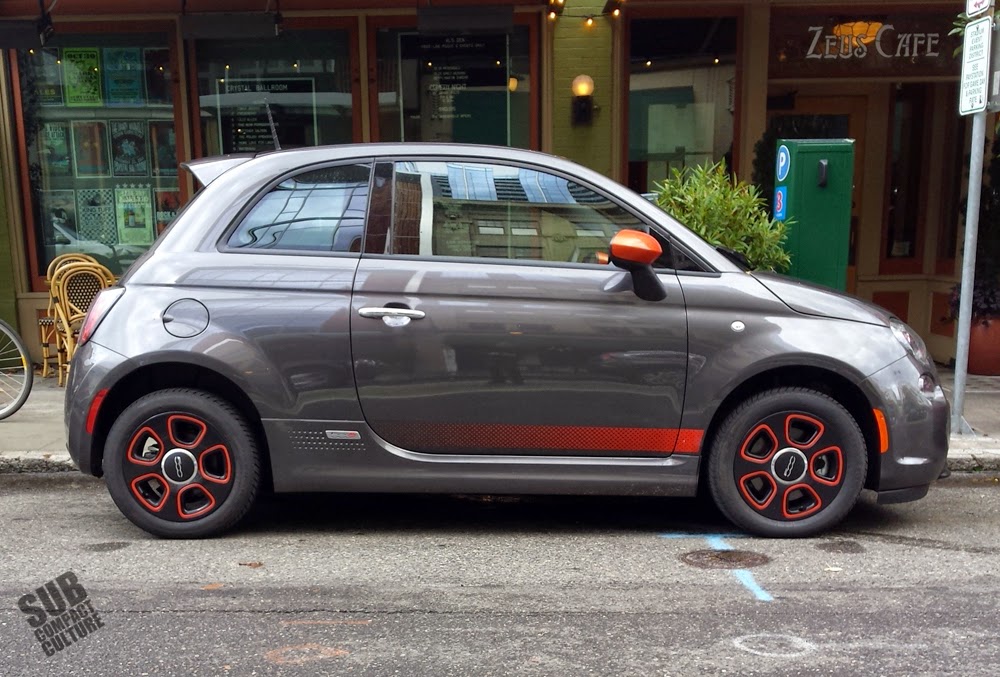 Subcompact Culture - The small car blog: Review: 2014 Fiat 500e