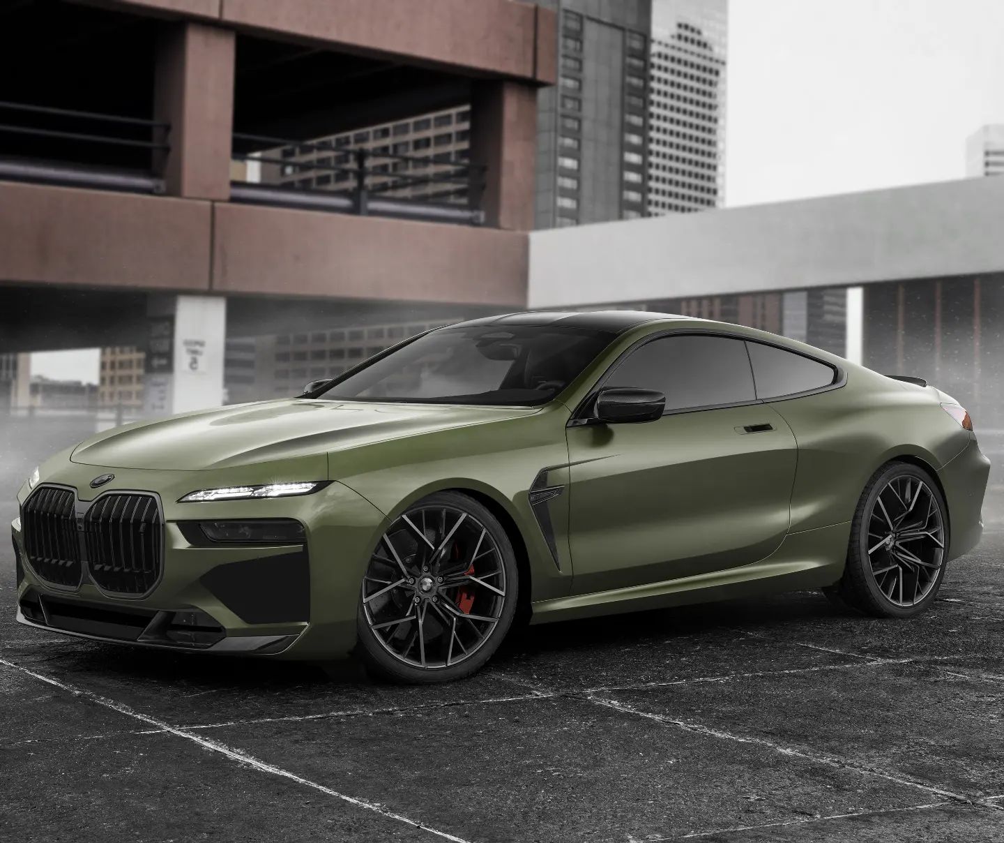 CGI 2023 BMW M8 LCI Casually Adopts a 7 Series Face, Looks Better Than  Expected - autoevolution