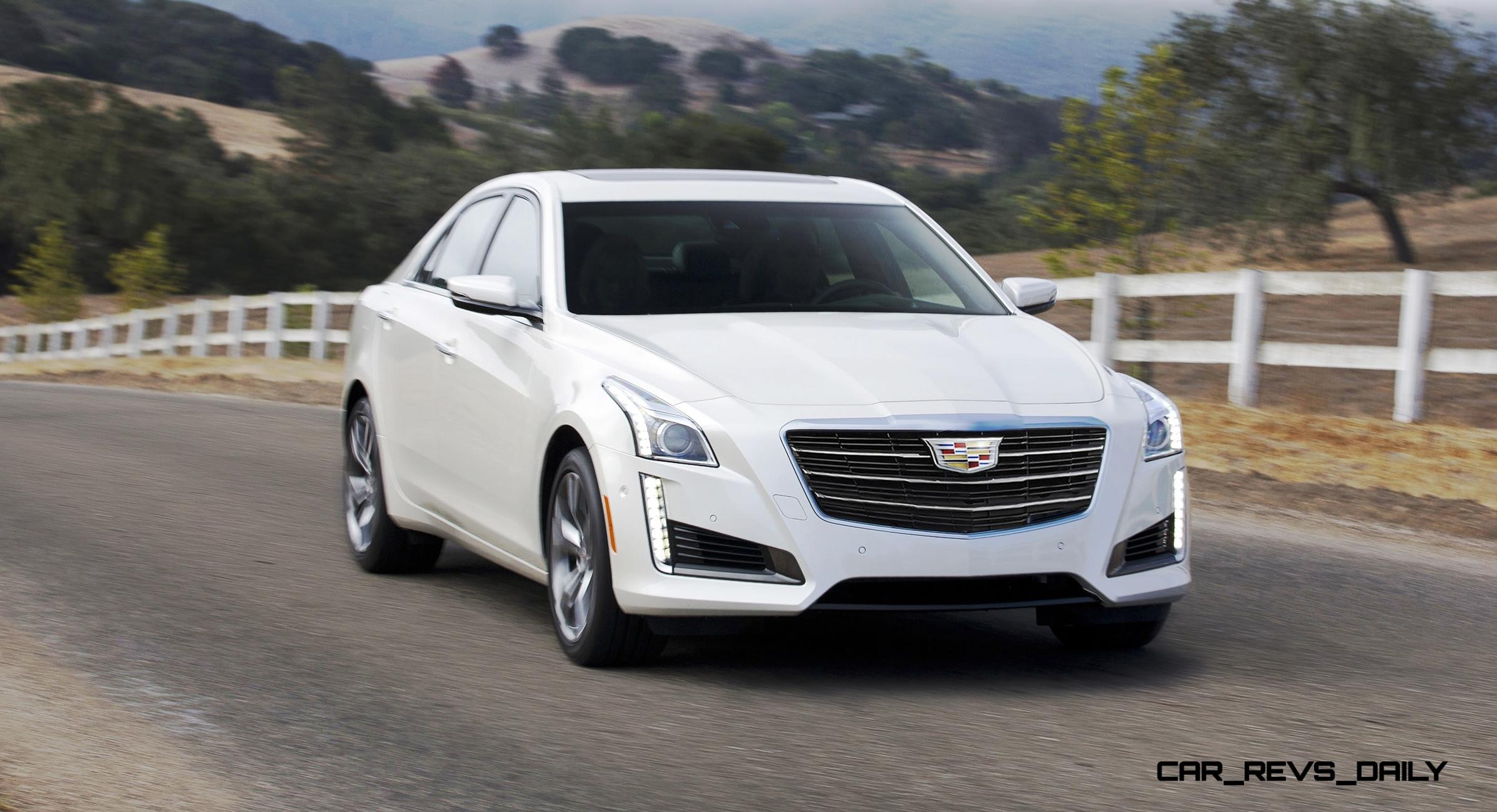 2015 Cadillac CTS Updated With New Badges, LED Brake Lights, Exhaust  Details and Cabin Tech
