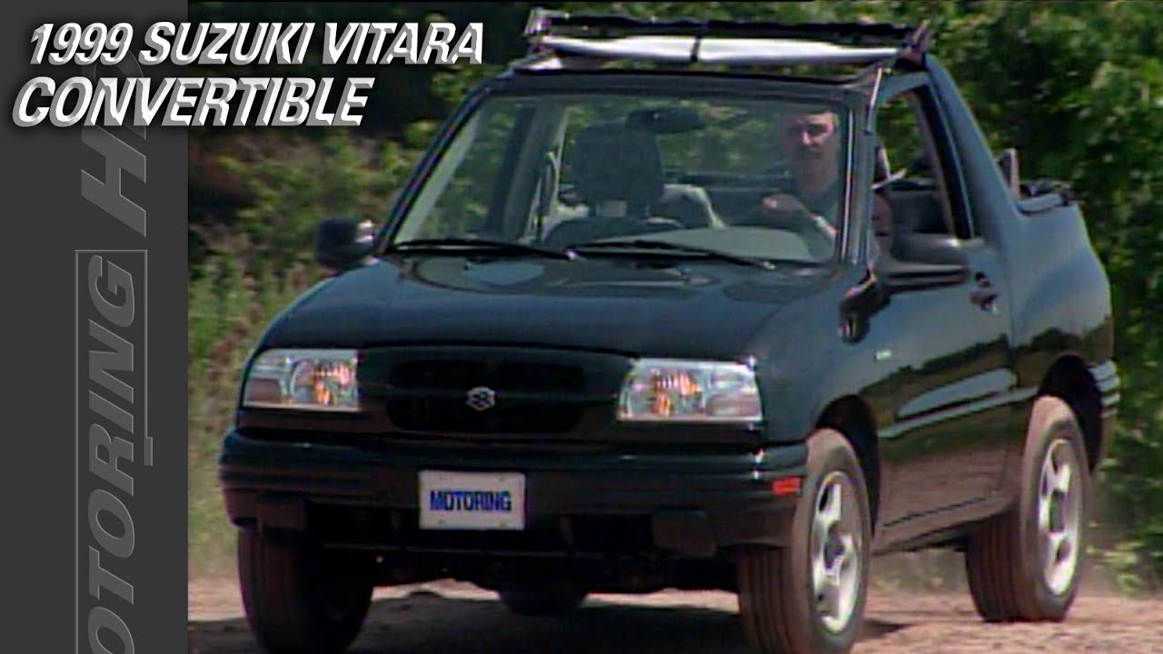 1999 Suzuki Vitara Convertible | Motoring TV Classics - YouTube