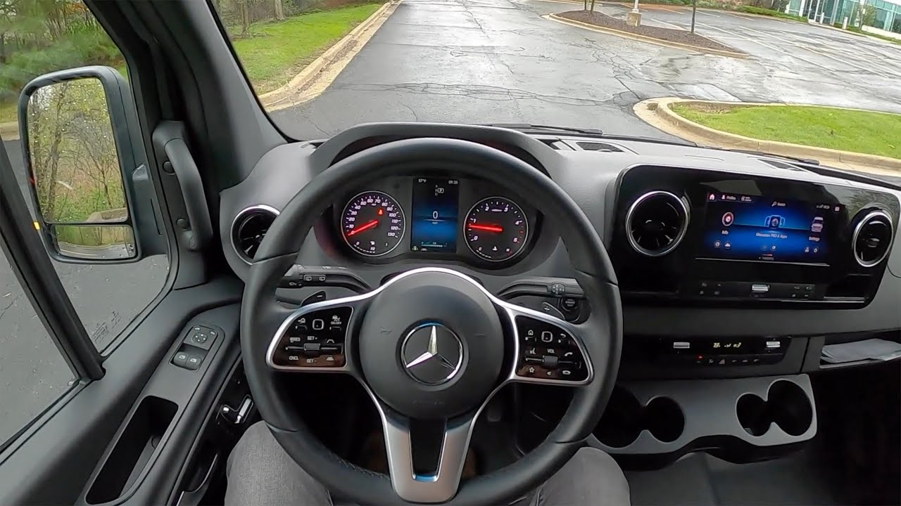 2019 Mercedes-Benz Sprinter 3500XD Crew Van - POV Review - YouTube