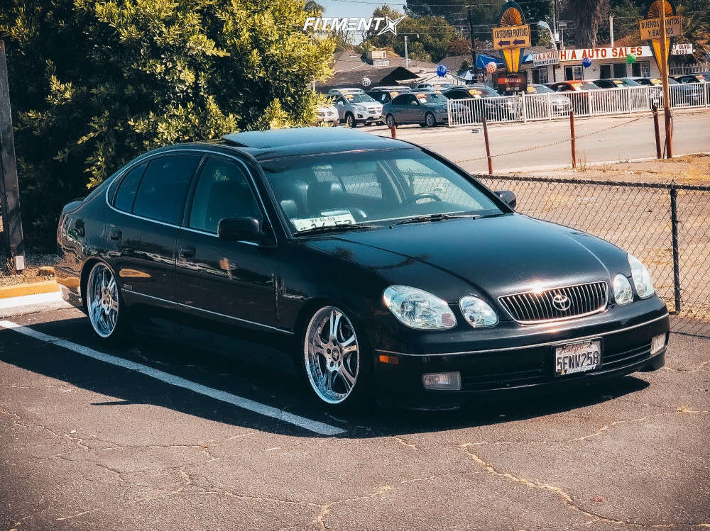 2001 Lexus GS300 Base with 18x9 Weds Cerberus and Dunlop 215x40 on  Coilovers | 788870 | Fitment Industries