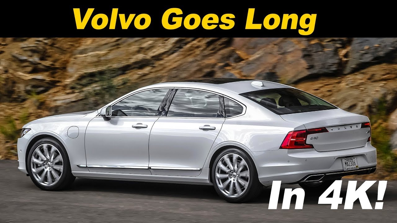 2018 Volvo S90 T8 Review / Comparison - In 4K - YouTube