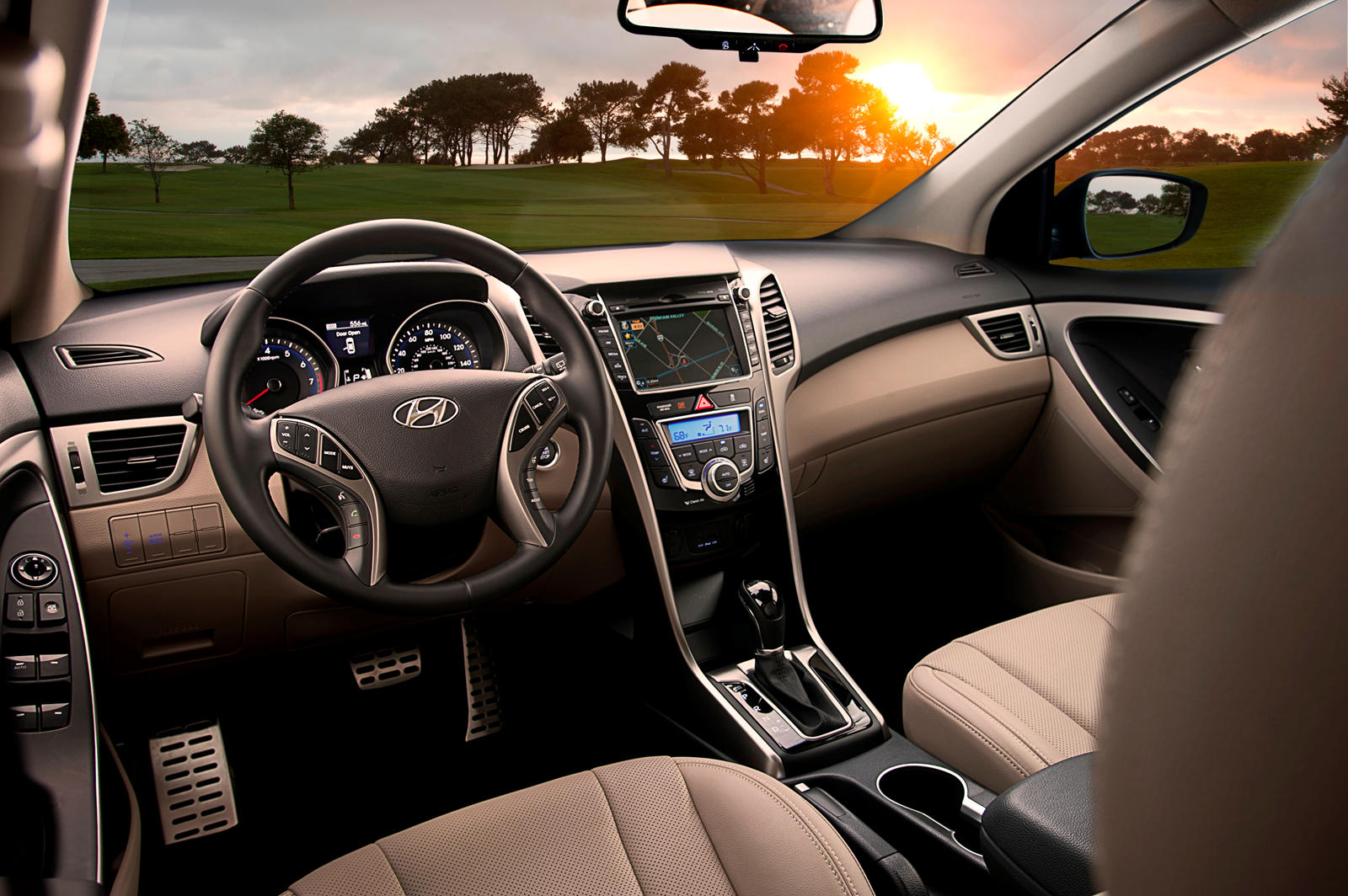2014 Hyundai Elantra GT Interior Photos | CarBuzz