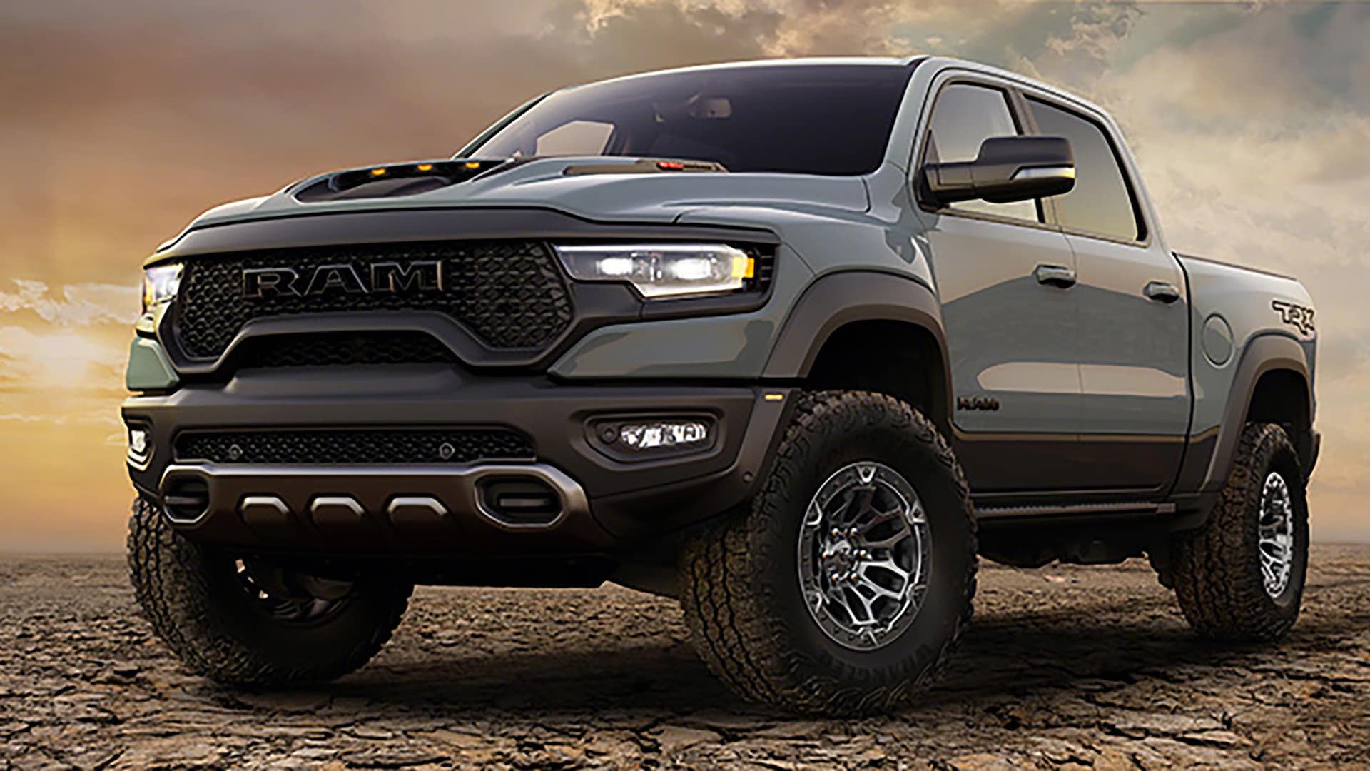 First Look: 702-HP Ram 1500 TRX Takes Aim at Ford's Raptor