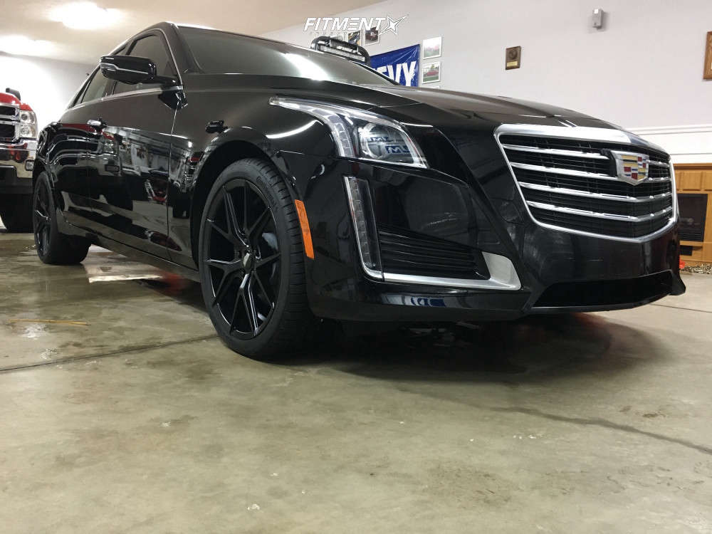 2019 Cadillac CTS Luxury with 19x8.5 Verde Axis and Continental 255x35 on  Stock Suspension | 884164 | Fitment Industries