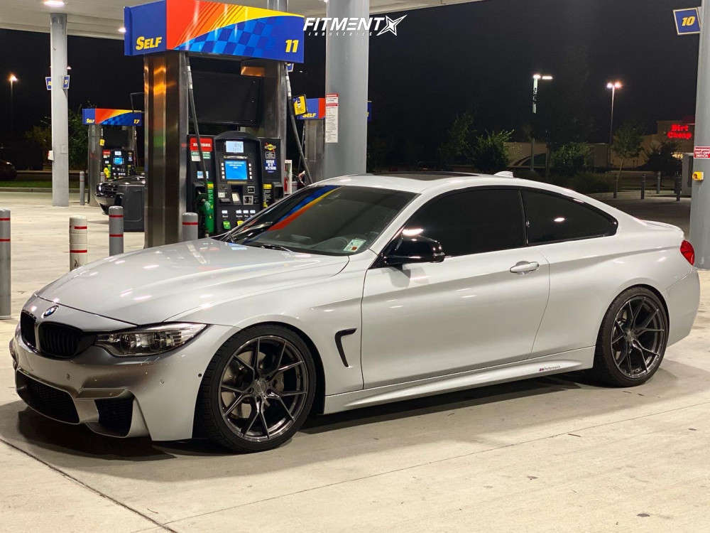2015 BMW 435i Gran Coupe Base with 19x8.5 Stance Sf-07 and BFGoodrich  245x35 on Coilovers | 1269544 | Fitment Industries