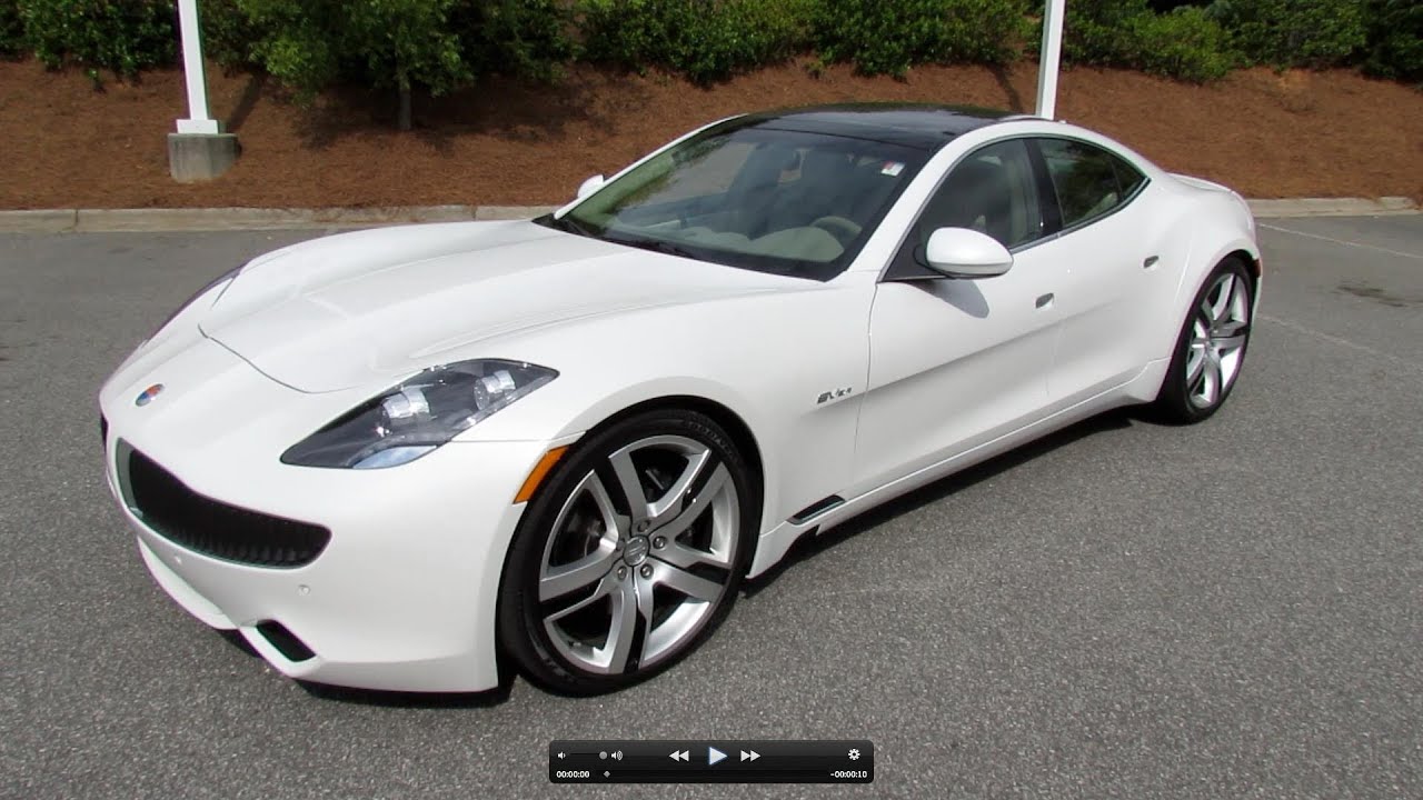 2012 Fisker Karma Ecochic Start Up, Engine, Test Drive, and In Depth Review  - YouTube