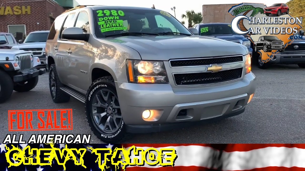 This 2007 Chevrolet Tahoe LT Look Great with GMC Wheels!!! For Sale Review  & Tour - YouTube