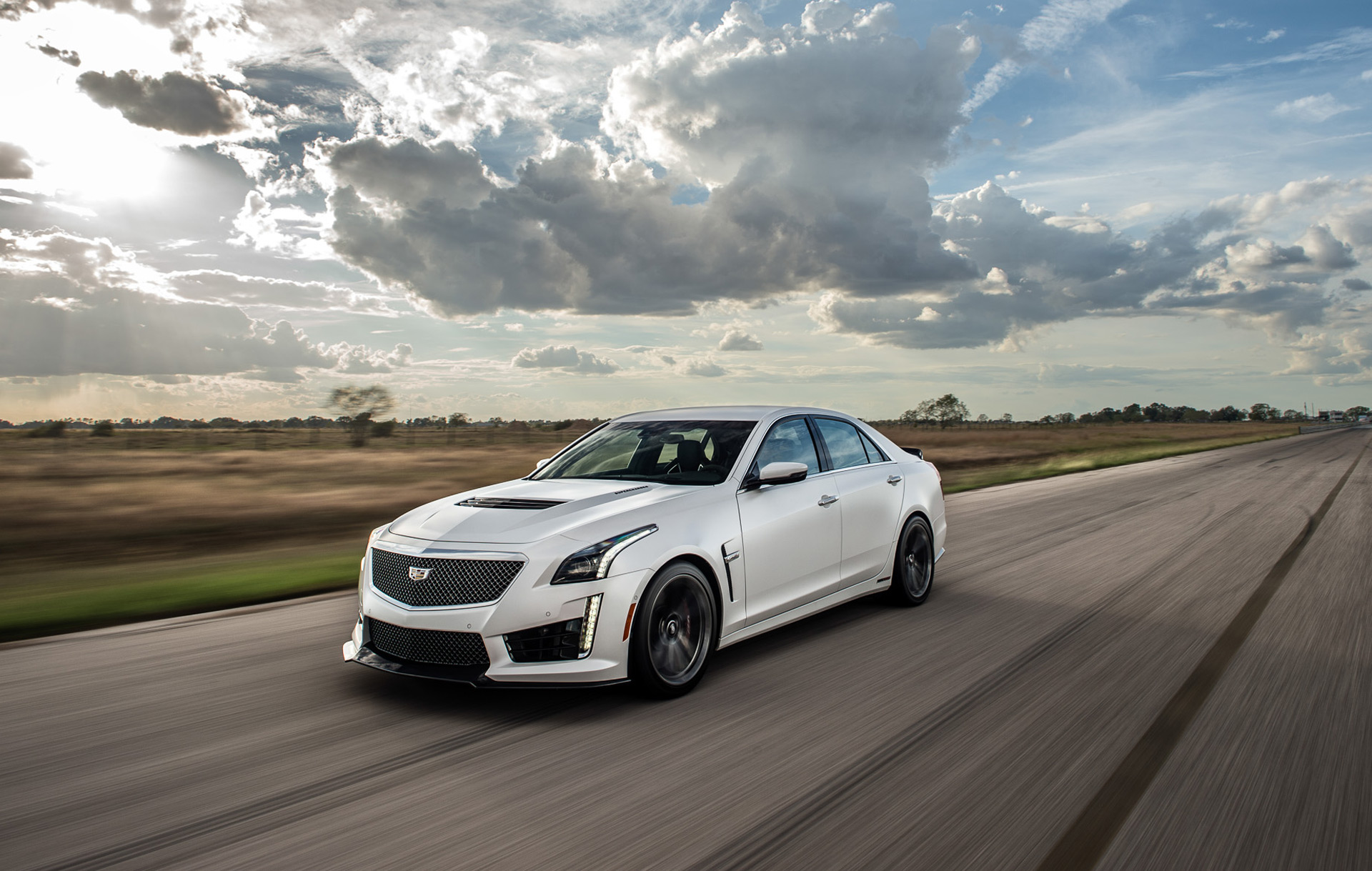Hennessey's 1,000-horsepower Cadillac CTS-V hits the track and dyno
