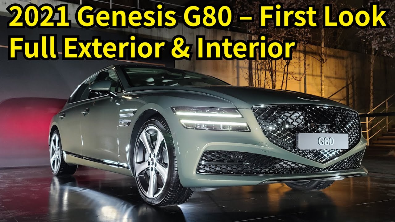 2021 Genesis G80 – First Look – Exterior & Interior; All-new Genesis G80 -  YouTube