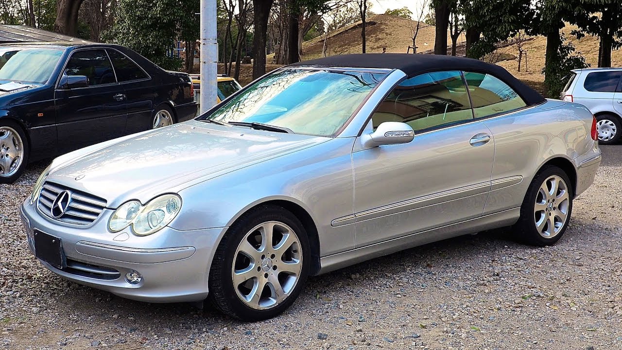2003 Mercedes Benz CLK320 Convertible (Estonia Import) Japan Auction  Purchase Review - YouTube