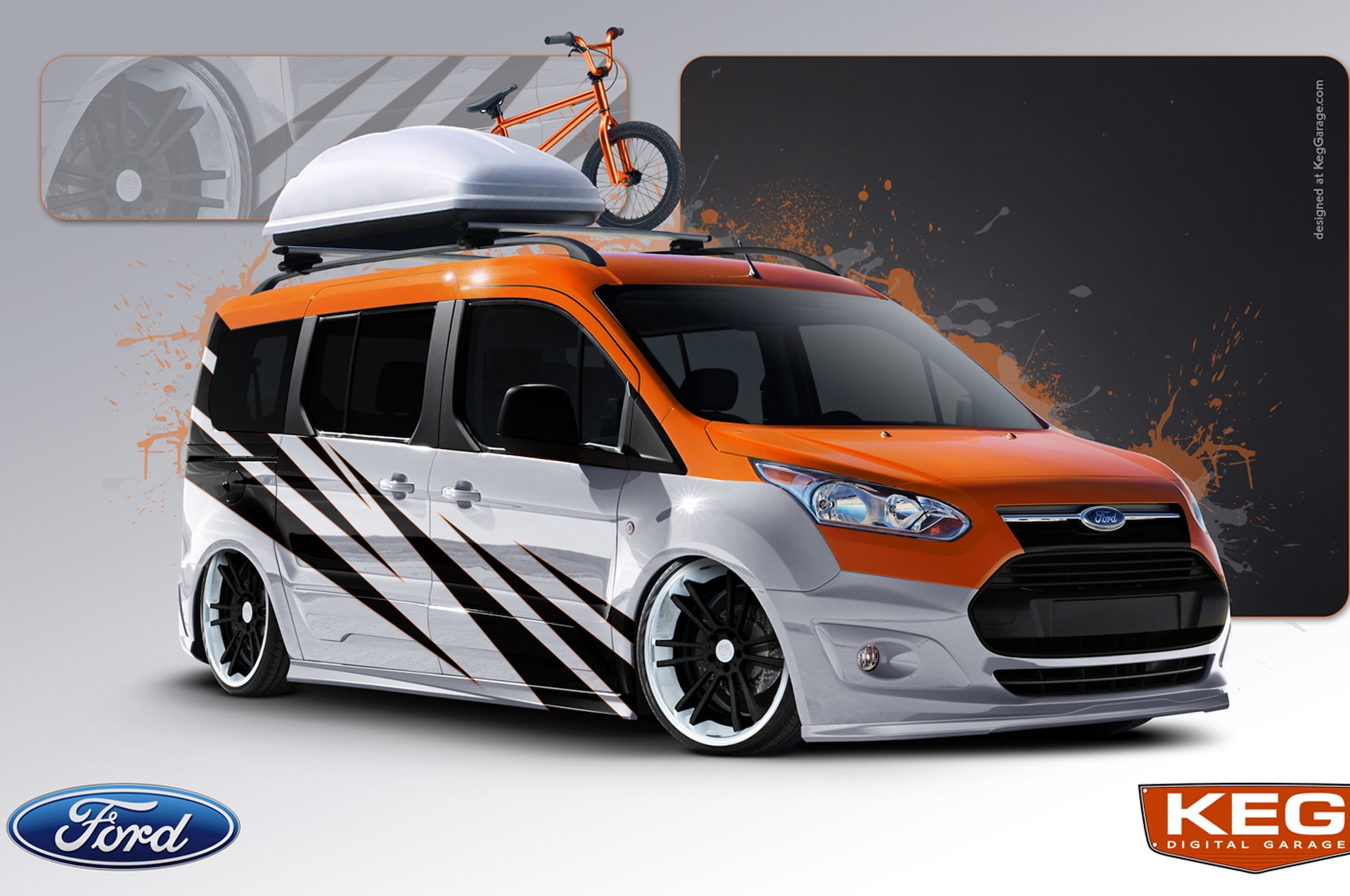 Ford Transit Connect Taking Over 2013 SEMA Show