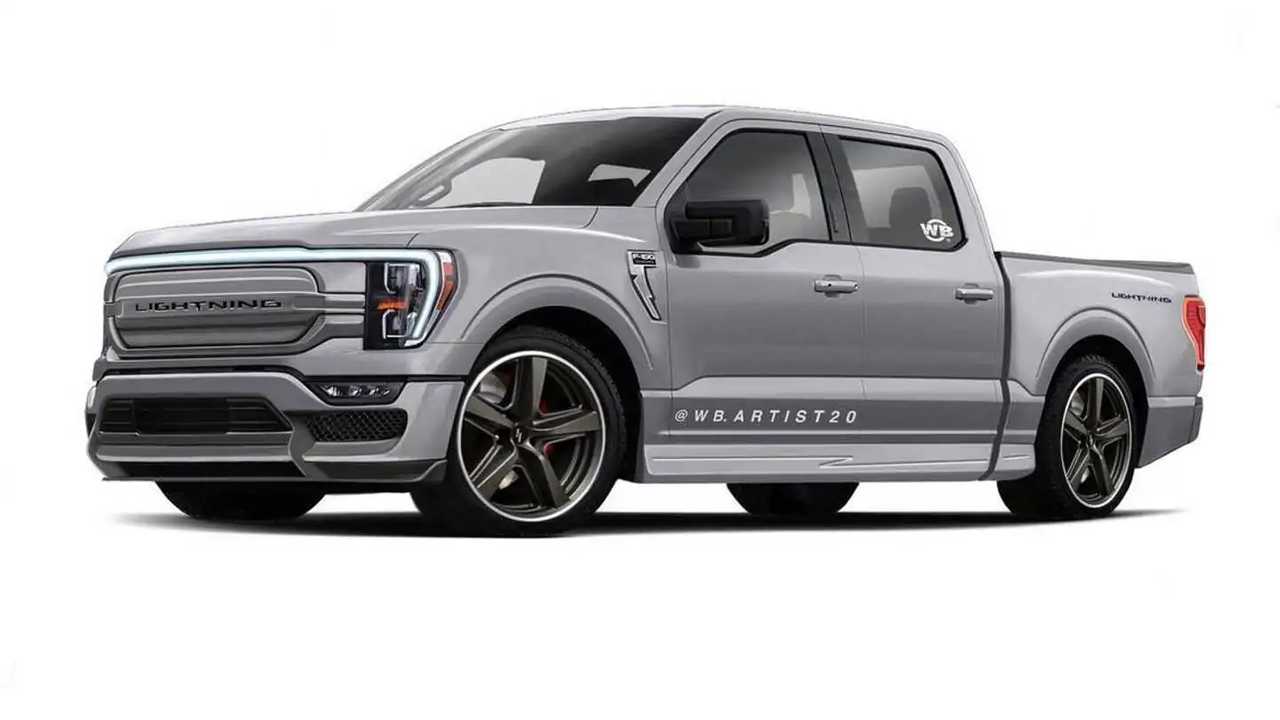 Maybe This Is What The 2022 Ford F-150 Lightning Looks Like