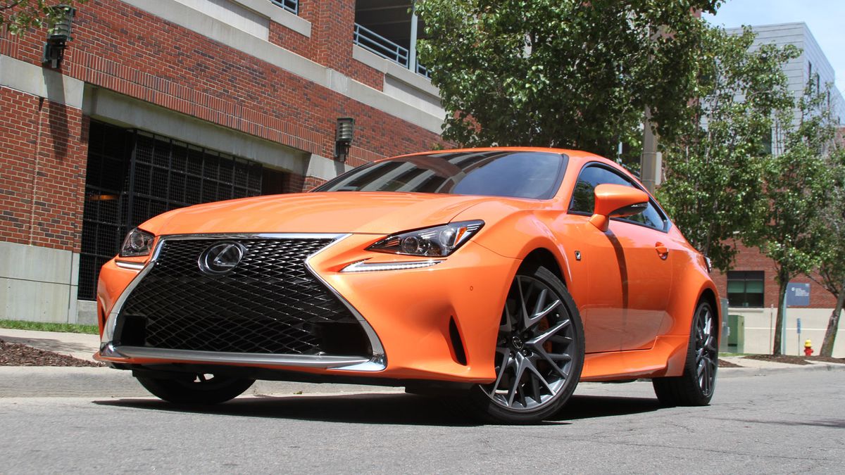 2016 Lexus RC200t F-Sport review: A vision in tangerine