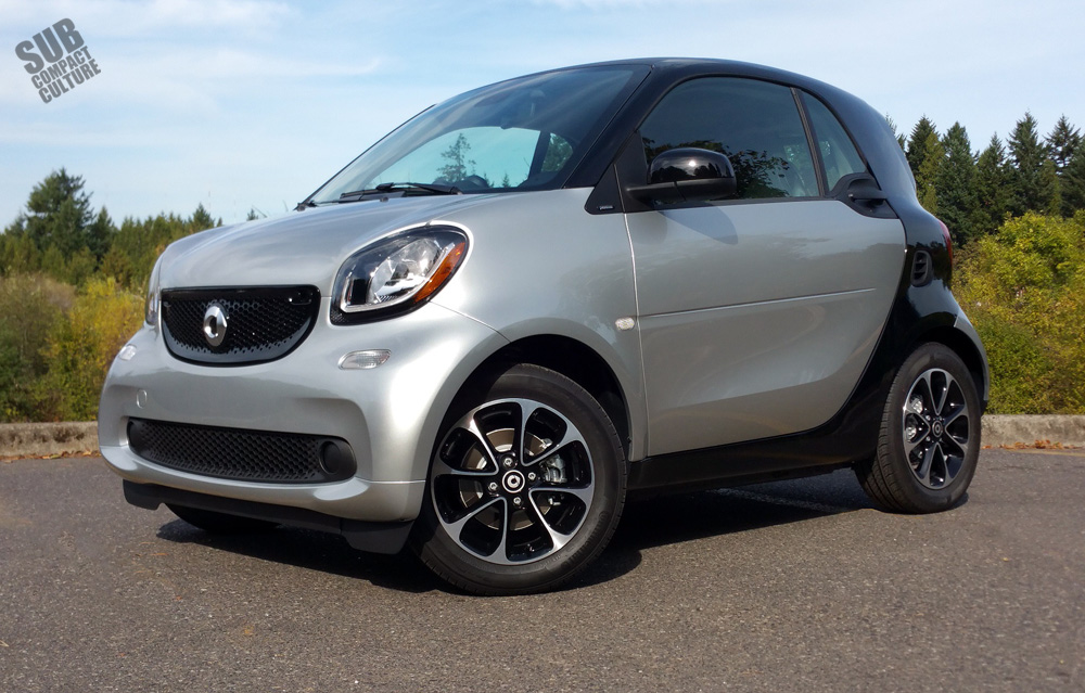 Subcompact Culture - The small car blog: Review: 2016 Smart Fortwo Passion