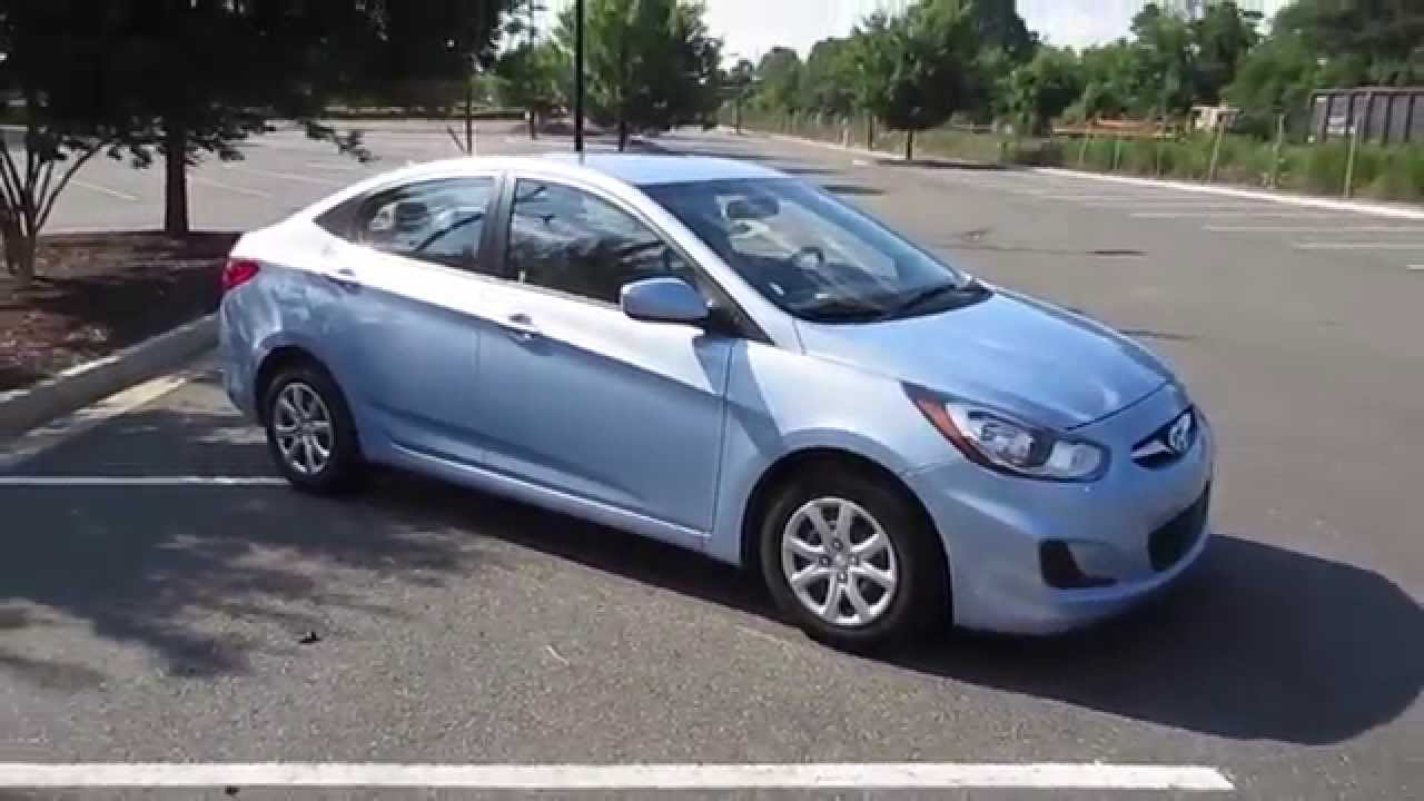 2014 Hyundai Accent GLS Sedan Walkaround, Start up, Tour, Overview and  Review - YouTube